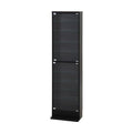 ガラスコレクションケース ハイタイプ 浅型 ＢＫ /業務用/新品/送料別