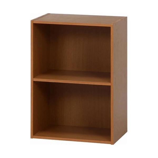 カラーボックス2段 NA (セット数：2) /業務用/新品/送料別