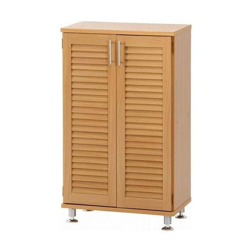 ルーバーシューズボックス ナチュラル /業務用/新品/送料別