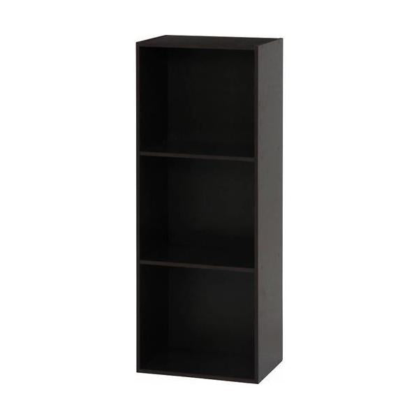 カラーボックス3段 A4対応 BR (セット数：2) /業務用/新品/送料別