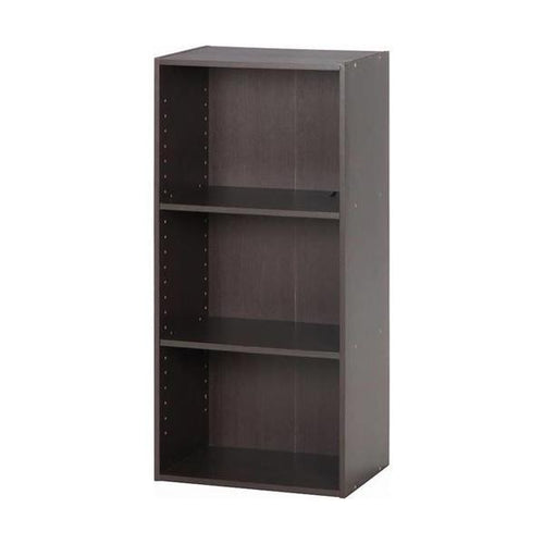 カラーボックス 可動棚3段 BR (セット数：2) /業務用/新品/送料別