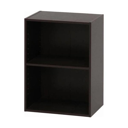 カラーボックス 可動棚2段 BR (セット数：2) /業務用/新品/送料別