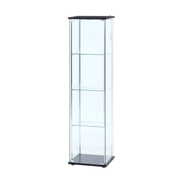 ガラスコレクションケース ４段 ＬＥＤ TMG-G21 BK/業務用/新品/送料別