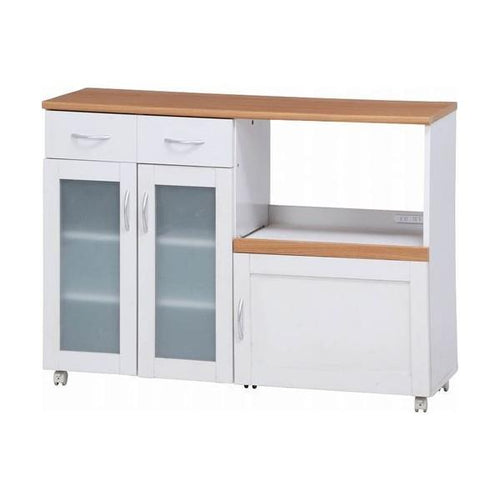 キッチンカウンター サージュ WH×NA 120幅(96820) /業務用/新品/送料別