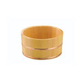 6-113-04/椹 湯桶(銅タガ) 約口径22.5×高さ11.5cm/業務用/新品/小物送料対象商品