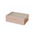 6-044-08/フードBOX のせ蓋仕様 小 ナチュラルグレー 約幅35×奥行25×高さ12cm/内寸約幅32×22×高さ9cm/業務用/新品/送料無料