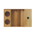 6-050-01/DS・Tools Tray 長角本体 タモクリア 約幅42×奥行27×高さ6cm/業務用/新品/小物送料対象商品