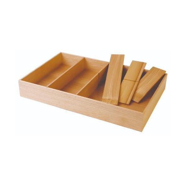 6-050-01/DS・Tools Tray 長角本体 タモクリア 約幅42×奥行27×高さ6cm/業務用/新品/小物送料対象商品