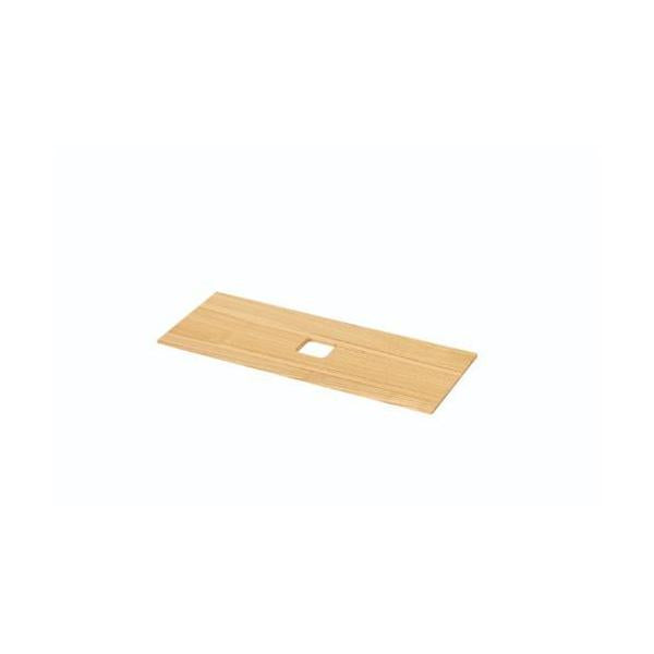 6-050-13/DS・Tools Tray 長角 蓋 大 タモクリア 約幅27×奥行11×高さ0.5cm/業務用/新品/小物送料対象商品