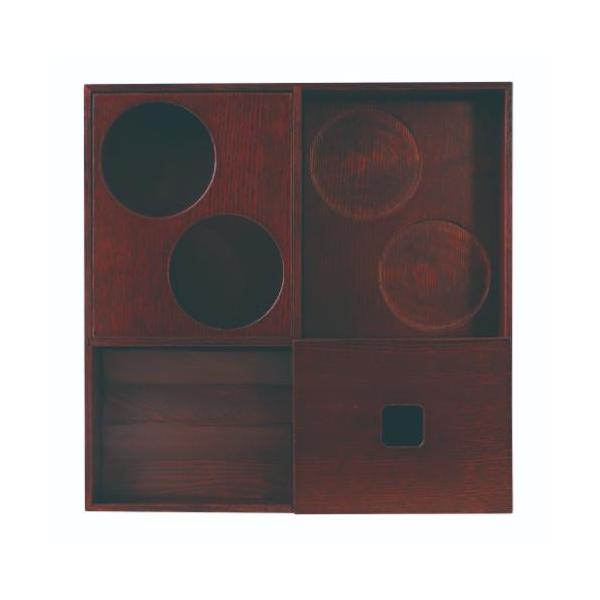 6-051-02/DS・Tools Tray 正角 本体 タモフブラウン 約幅29.7×奥行29.7×高さ5cm/業務用/新品/小物送料対象商品