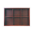 6-052-02/DS・Tools Tray すのこ仕様 タモブラウン/仕切り付 約幅44×奥行30.9×高さ8cm/業務用/新品/送料無料