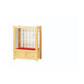 6-039-05/白木サンプルケース(UK-900H) 約幅93.5×奥行47×高さ120cm/業務用/新品/送料別途見積