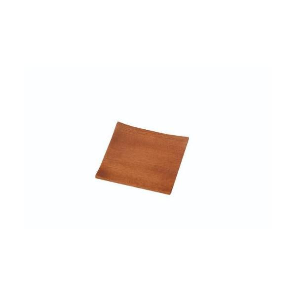 6-057-13/木製ふち反り茶托 マホガニー 約幅9.5×奥行9.5×高さ1cm/業務用/新品/小物送料対象商品
