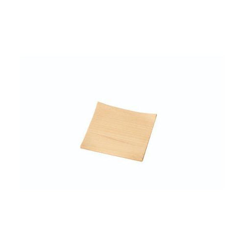 6-057-15/木製ふち反り茶托 メープル 約幅9.5×奥行9.5×高さ1cm/業務用/新品/小物送料対象商品