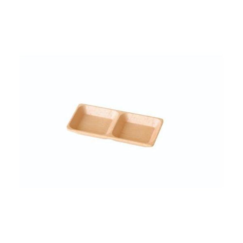 6-056-02/アクセサリープレート スクエア 2穴 約幅15.5×奥行7.5×高さ2cm/業務用/新品/小物送料対象商品
