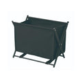 6-095-11/バックレスト 帆布 ブラック 約幅50×奥行30×高さ40cm/業務用/新品/小物送料対象商品