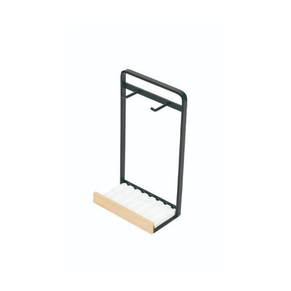 6-053-04/メガネ スタンド  ブラック 約幅12.5×奥行6.5×高さ21.8cm/業務用/新品/小物送料対象商品