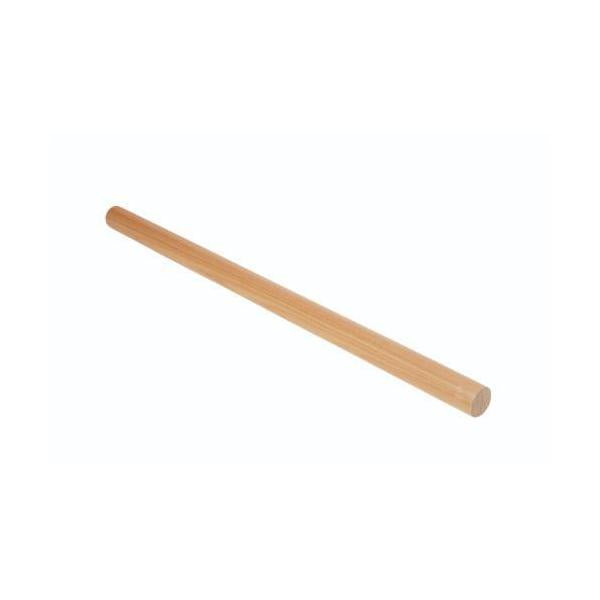 6-071-12/ハンガーパイプ ひのき L1000 塗装付 約口径2.5cm×全長100cm/業務用/新品/小物送料対象商品