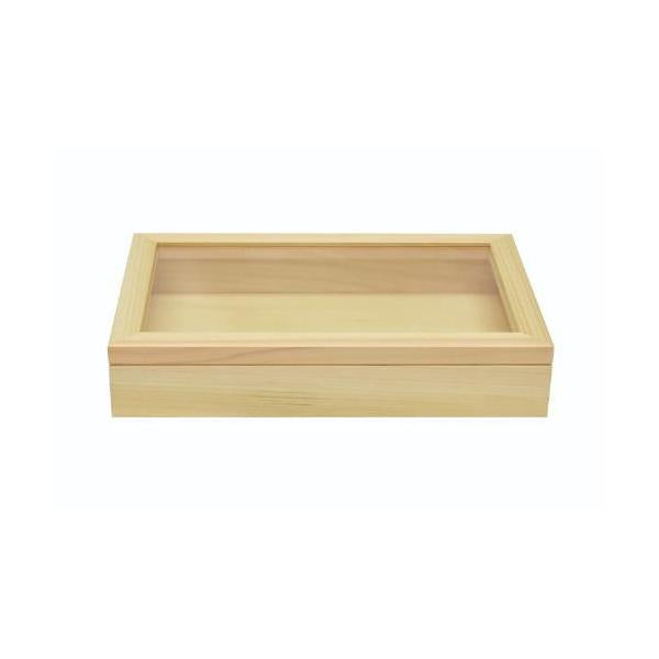 6-056-04/アクセサリーケース ヒノキ 約幅18×奥行14×高さ5.5cm、内寸約16×12×H3.5cm/業務用/新品/小物送料対象商品