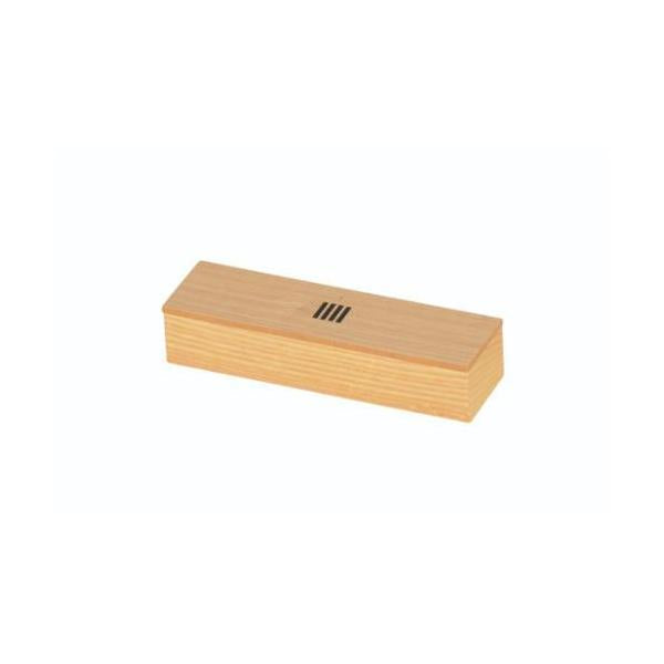 6-061-04/SB 長角菓子入れ タモ クリアー/格子模様 約幅18×奥行5×高さ3.6cm(身内寸約幅17.2×奥行4.2×高さ2.65cm)/業務用/新品/小物送料対象商品