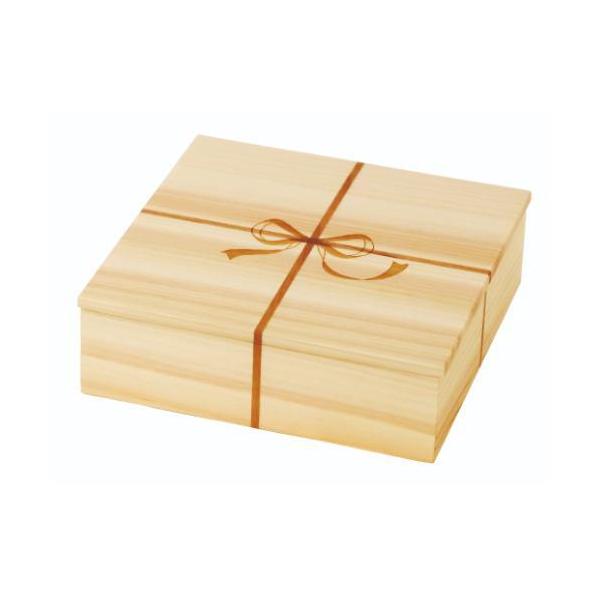 6-059-24/縁 正角菓子入れ ひのき 約幅13×奥行13×高さ4cm内寸13×13×高さ4cm/業務用/新品/小物送料対象商品