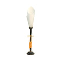 6-086-14/木製燭台 黒塗 H90cm 約口径18×高さ90cm/業務用/新品/送料無料