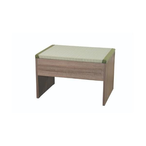 6-081-27/収納付 畳ベンチ グレー小 座/樹脂 GR 約幅60×奥行43×高さ39cm/業務用/新品/送料無料