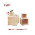 6-019-05/HP 5面体DP BOX(無塗装)15cm 約幅15×奥行15×高さ15cm/業務用/新品/小物送料対象商品