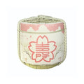 6-099-07/かざり 祝 菰樽 寿 櫻守 口径40×高さ44cm    容量18/業務用/新品/送料無料