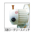 スイデン 工場扇(大型扇風機)スタンド型 樹脂ハネ45cm 単相100V SF45VS1VP2