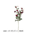 ポピー ベルベットローズスプレー FA-6815 全長68cm・花径3～4.5cm