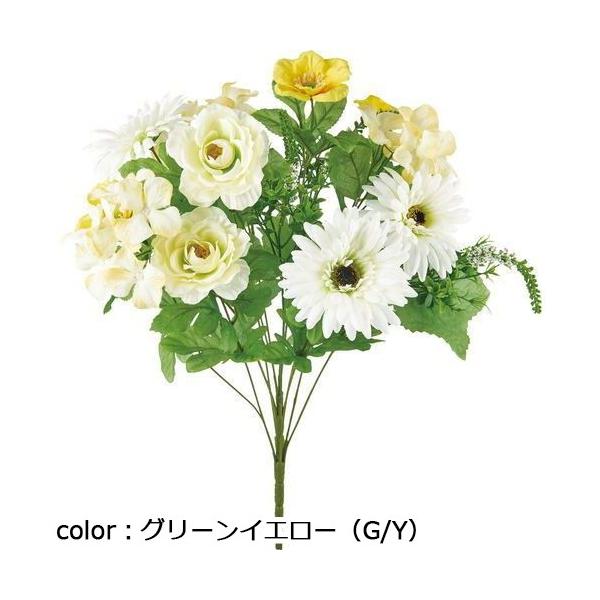 ポピー ロングガーベラミックスブッシュ FB-2588 全長54cm・花径8～12cm