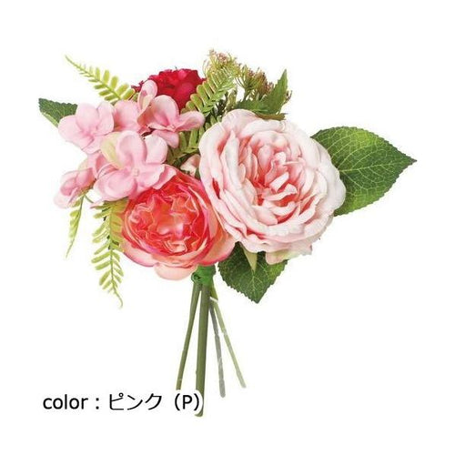 ポピー ミックスガーデンローズバンドル FB-2631 全長23cm・花径4.5～8cm・幅20cm