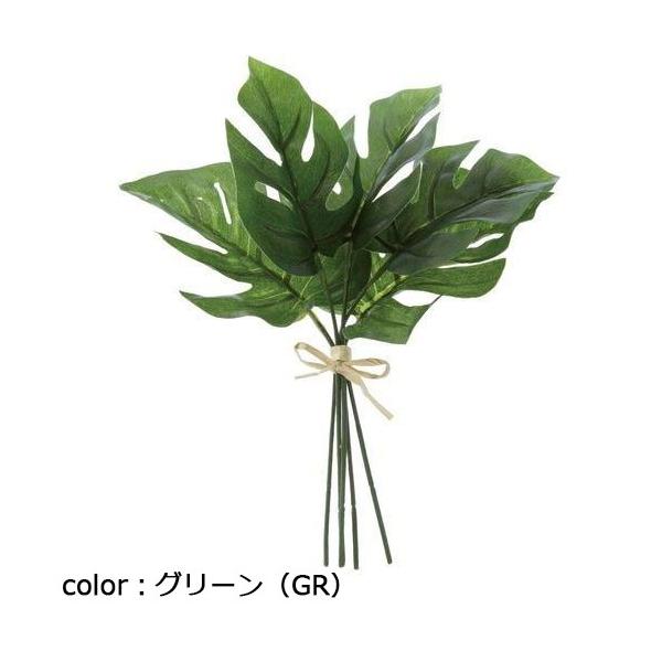 ポピー モンステラバンチ5P FG-4608 全長25cm・葉長11～13cm