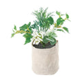 GLA-1584/ミニアイビーキャンバスポット/全長14cm 幅16cm 鉢:φ6.5cm×H7cm/業務用/新品/送料別途見積