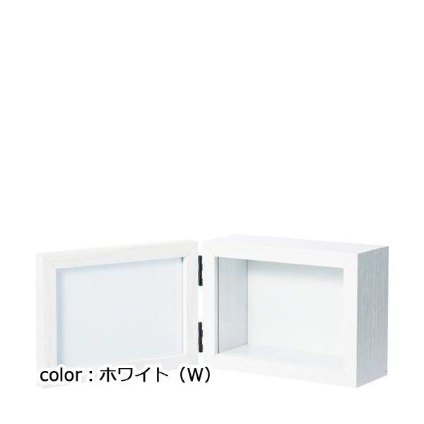 ポピー レクトボックス&フォトフレーム S MCT-036 オープン：W29.2cm×D5.5cm×H10.5cm クローズ：W14.4cm×D6.8cm×H10.5cm アレンジ面内寸W12cm×D4.5cm×H8.2cm