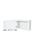 ポピー レクトボックス&フォトフレーム M MCT-037 オープン：W34.2cm×D5.5cm×H11.8cm クローズ：W16.6cm×D6.8cm×H11.8cm アレンジ面内寸W14.4cm×D4.5cm×H9.5cm