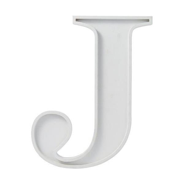 ポピー アルファベットベース J MCY-0372 H30cm・W23cm・D2cm（台座H1cm・W36cm・D7cm）