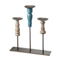 ポピー TRIPLE CANDLE HOLDER PED-0026 W40cm×D11cm×H47cm