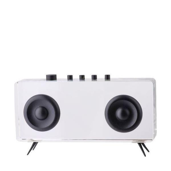 ポピー CLEAR SPEAKER PED-0089 W26cm×D7cm×H16cm