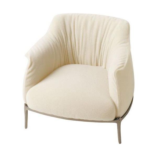 ポピー WHITE SOFA PED-0099 W13cm x D14.5cm x H13cm