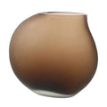 ポピー ROUND FLAT VASE L PED-0102 W29cm × D14cm x H28cm（口径W13cm×D4cm）