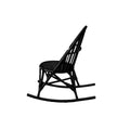 業務用椅子 WR rocking chair/WR ロッキングチェア WC-01-ROC-BL 幅670×奥行840×高さ900（ｍｍ）シート高430（ｍｍ）/業務用/新品/送料別