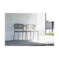 FL-AC2S/KOEKI/フェリー ガーデンチェア 屋外椅子 FL-AC2S 4脚入り 540×615×775×座面高445 新品/送料無料