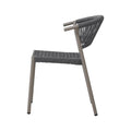 FL-AC2S/KOEKI/フェリー ガーデンチェア 屋外椅子 FL-AC2S 4脚入り 540×615×775×座面高445 新品/送料無料