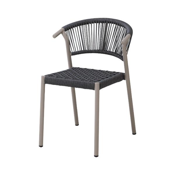 FL-AC2S/KOEKI/フェリー ガーデンチェア 屋外椅子 FL-AC2S 4脚入り 540×615×775×座面高445 新品/送料無料
