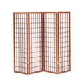 【KOEKI】和風衝立 JP-和風衝立4連ひかり ブラウン W1800×D20×H1500(mm) /新品/送料無料