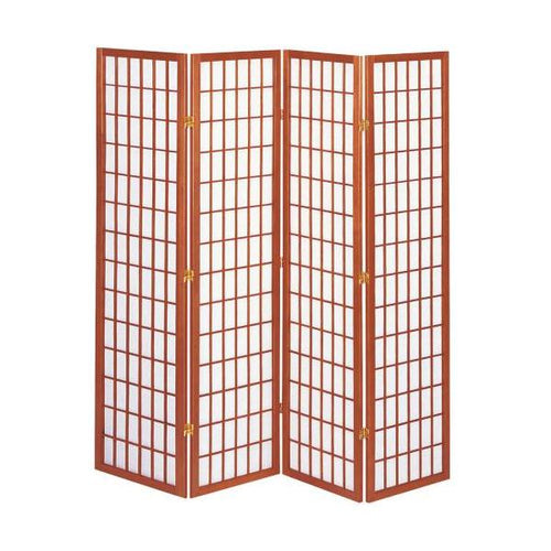 【KOEKI】和風衝立4連 JP-L180-4(BR)/新品/送料無料