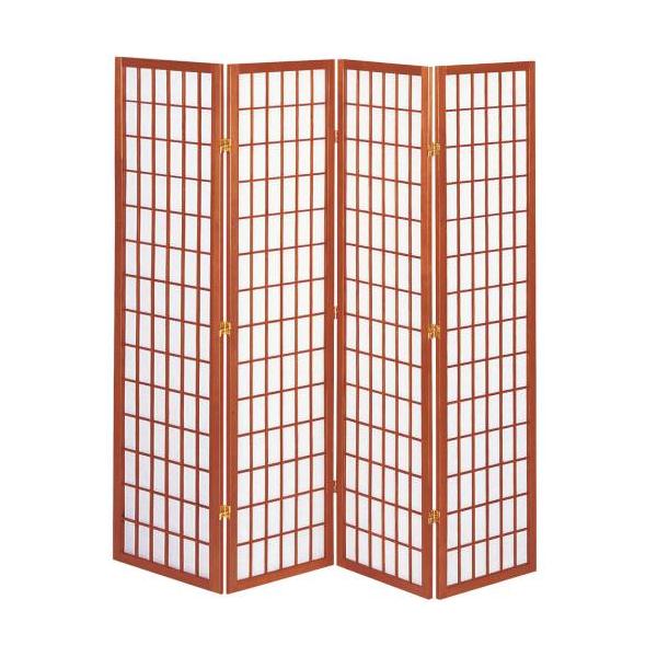 【KOEKI】和風衝立4連 JP-L180-4(BR)/新品/送料無料