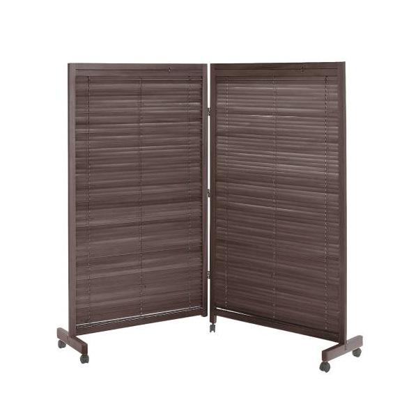 【KOEKI】衝立2連 JP-LB2(BR)/新品/送料無料